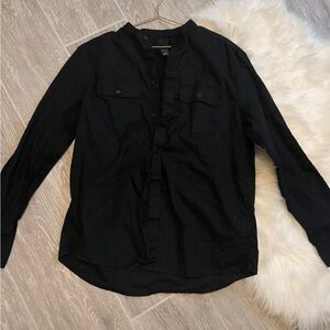 H&M Black Long Sleeve Shirt